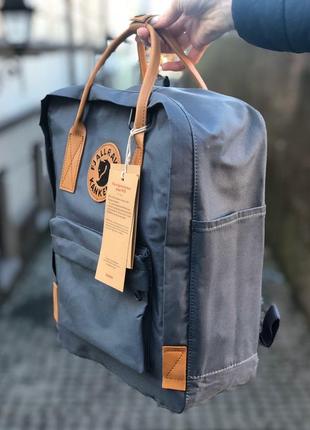 Рюкзак fjallraven kanken classic 16 l graphite / наложка bs1 фото