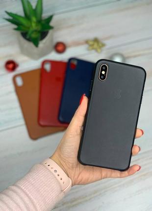 Кожаный чехол для iphone ✅leather case original✅6 фото