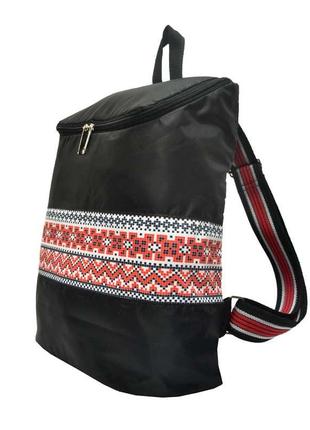 Рюкзак з національним орнаментом, вишивкою. рюкзак жіночий текстильний патріотичний.5 фото