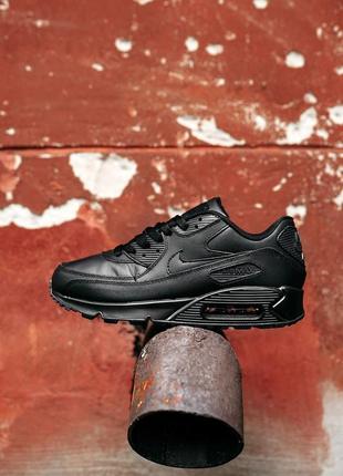 Мужские кроссовки nike air max 90 black 40-41-42-43-44-45