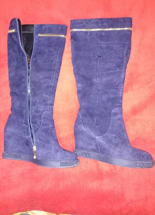 Зимние кожаные теплые сапоги, сапожки lady rose