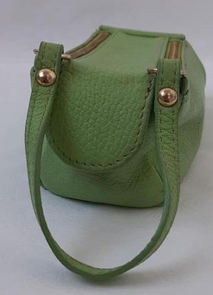 Vif оригинал кожа косметичка зеленая новое состояние sui juicy распродана сумка