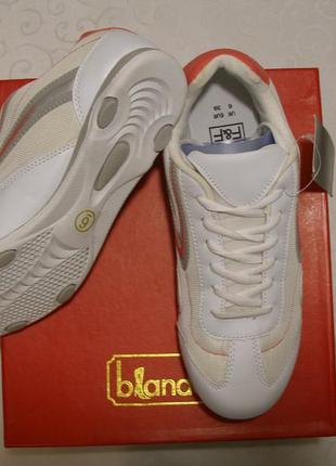 Кроссовки белые от популярного английского бренда f&f, 38-39 размер