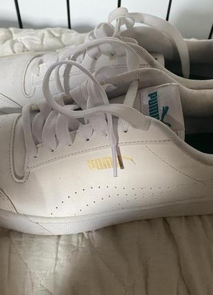 Белые кеды puma original размер 42 в идеальном состоянии