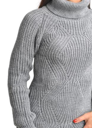 Удлиненный свитер в стиле бойфренд2 фото