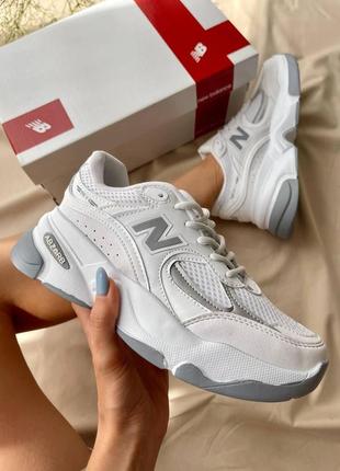 Жіночі кросівки  new balance 990 white silwer женские кроссовки нью беланс