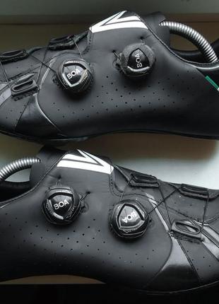 Велообувь vittoria stelvio boa carbon road cycling shoes italy шосе велотуфлі (44)