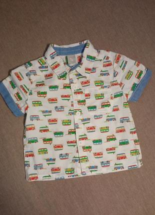 Tu сорочка для хлопчика з коротким рукавом