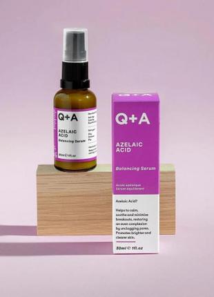 Сироватка з азелаїновою кислотою q+a azelaic acid balancing serum