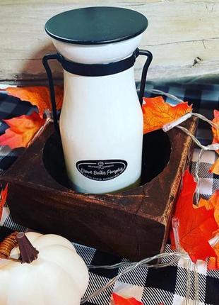 Большая свеча свечка свечи milkhouse candle co сreamery brown butter pumpkin8 фото