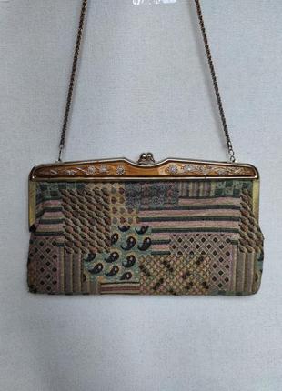 Клатч гобелен / винтаж