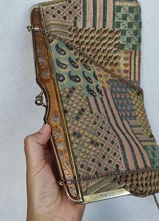 Клатч гобелен / винтаж