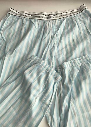 Victoria´s victorias secret виктория сикрет пижама, костюм для сна cotton tank jogger pajama set9 фото