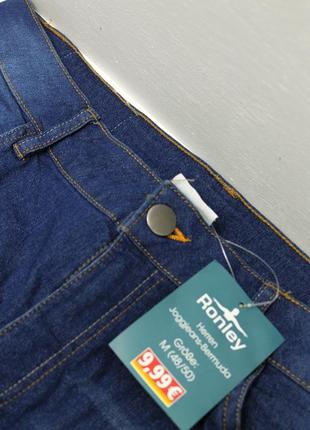 Нові чоловічі джинсові шорти бермуди ronley р. м 48/50, шорти німеччина3 фото