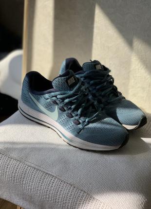 Фірмові кросівки nike zoom голубого кольору7 фото