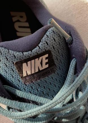 Фірмові кросівки nike zoom голубого кольору8 фото