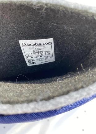 Зимові чоботи дитячі columbia розмір 257 фото