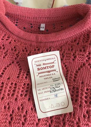 Ажурный мягкий пуловер «romtop» — цена 460 грн в каталоге Пуловеры ✓ Купить  женские вещи по доступной цене на Шафе | Украина #101530842