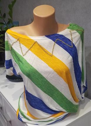 Футболка жіноча асиметрична