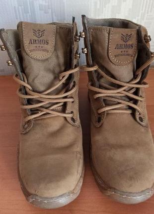 Новые теплые ботинки в армейском стиле