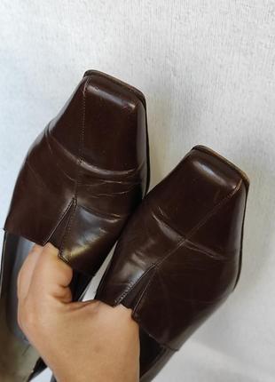 Стильные кожаные туфли3 фото