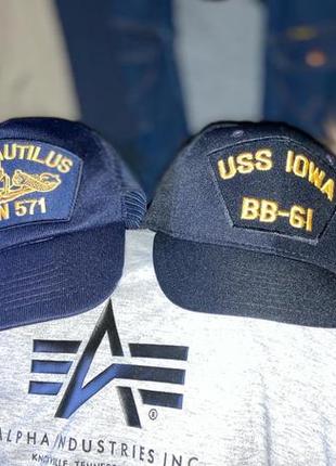 Кепки usaf, uss,us army.made in usa.