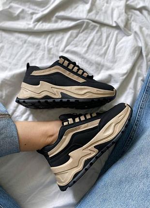 New black no brand, жіночі кросівки весна-осінь, кроссовки женские демисезонные