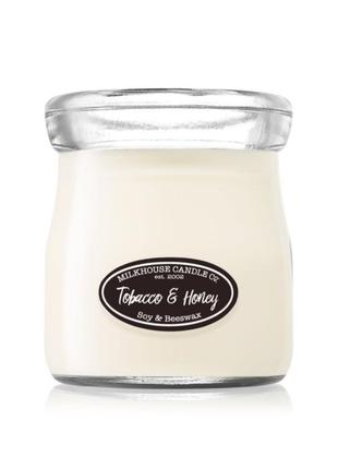 Большая свеча свечка tobacco & honey milkhouse candle co3 фото