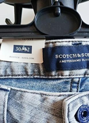 Мужские джинсы skim skinny fit scotch&soda голландия оригинал5 фото