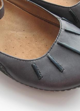 Туфли clarks,р.37-38 стелька 25см кожа5 фото