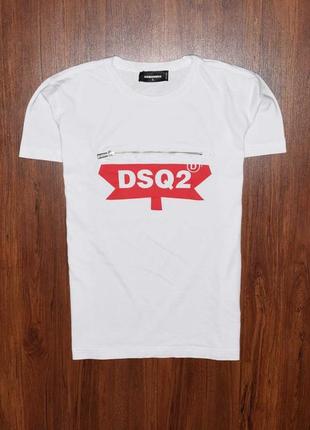 Dsquared2 zip t-shirt чоловіча преміальна футболка дискваред)