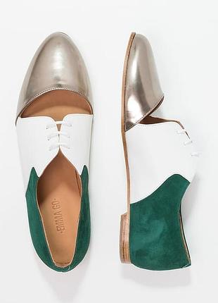 Туфлі шкіра emma go розмір 40, туфлі шкіра розмір