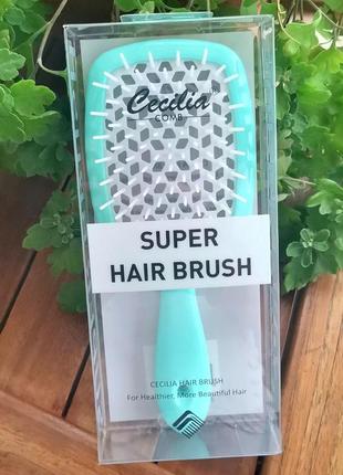 Найпопулярніша гребінець для волосся super hair brush cecilia6 фото