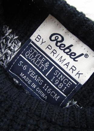 Теплая кофта свитер светр джемпер rebel4 фото