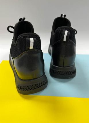 Черный высокие кроссовки lonza7 фото