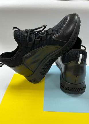 Черный высокие кроссовки lonza4 фото