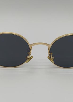 Круглі сонцезахисні окуляри (стімпанк ретро) *00636 фото