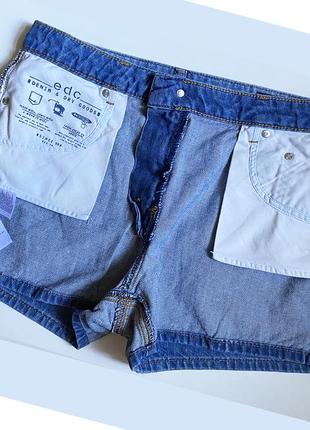 Esprit 27 шорты женские короткие джинсовые высокие5 фото