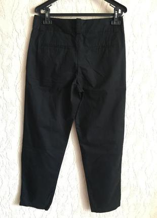 Черные укороченные штаны french connection2 фото