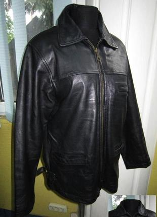 Оригинальная женская кожаная куртка. 52р. лот 201