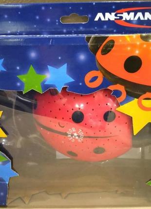 Іграшка-нічник-проектор ansmann жабка прибулець сонечко