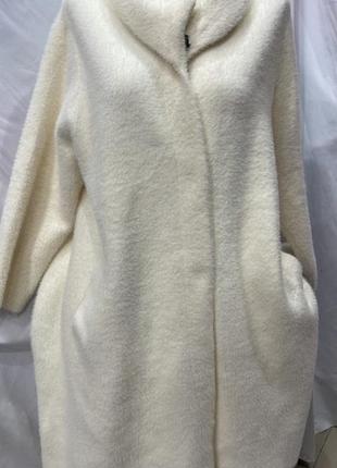 Пальто альпака відмінна якість туреччина люкс коллекція