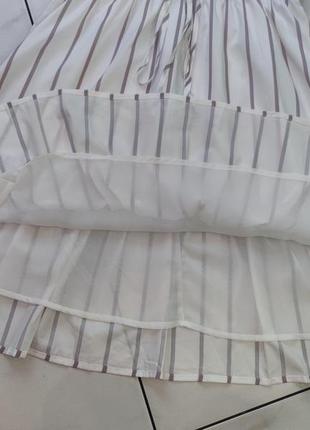Белое платье сарафан shaylay s (40-42)9 фото