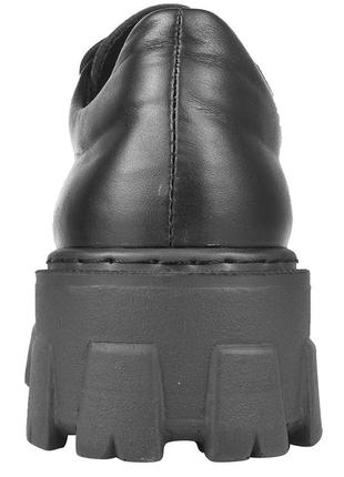 Туфли женские  чёрные натуральная кожа украина  libero - размер 40 (25,5 см)7 фото