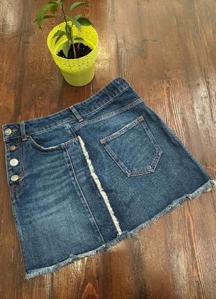 Zara міні-спідниця джинс денім4 фото