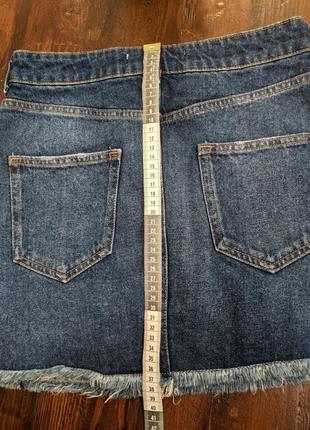 Zara міні-спідниця джинс денім8 фото