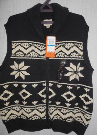 Классная кофта  жилетка на молнии fields stream размер xl
