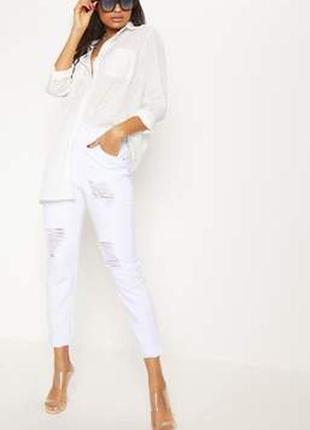 Джинсы мом  размер 16