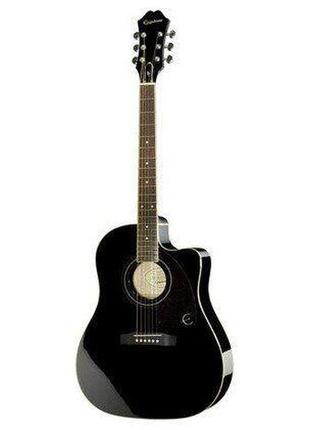Электроакустическая гитара epiphone aj-220sce eb