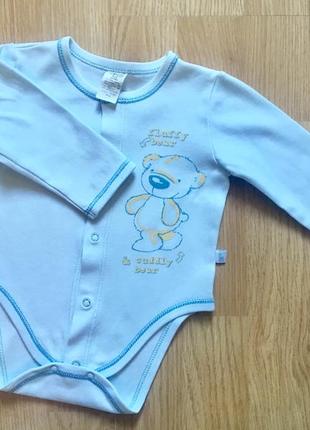 Бодік для хлопчика бембі, довгий рукав, розмір 3 м, 62